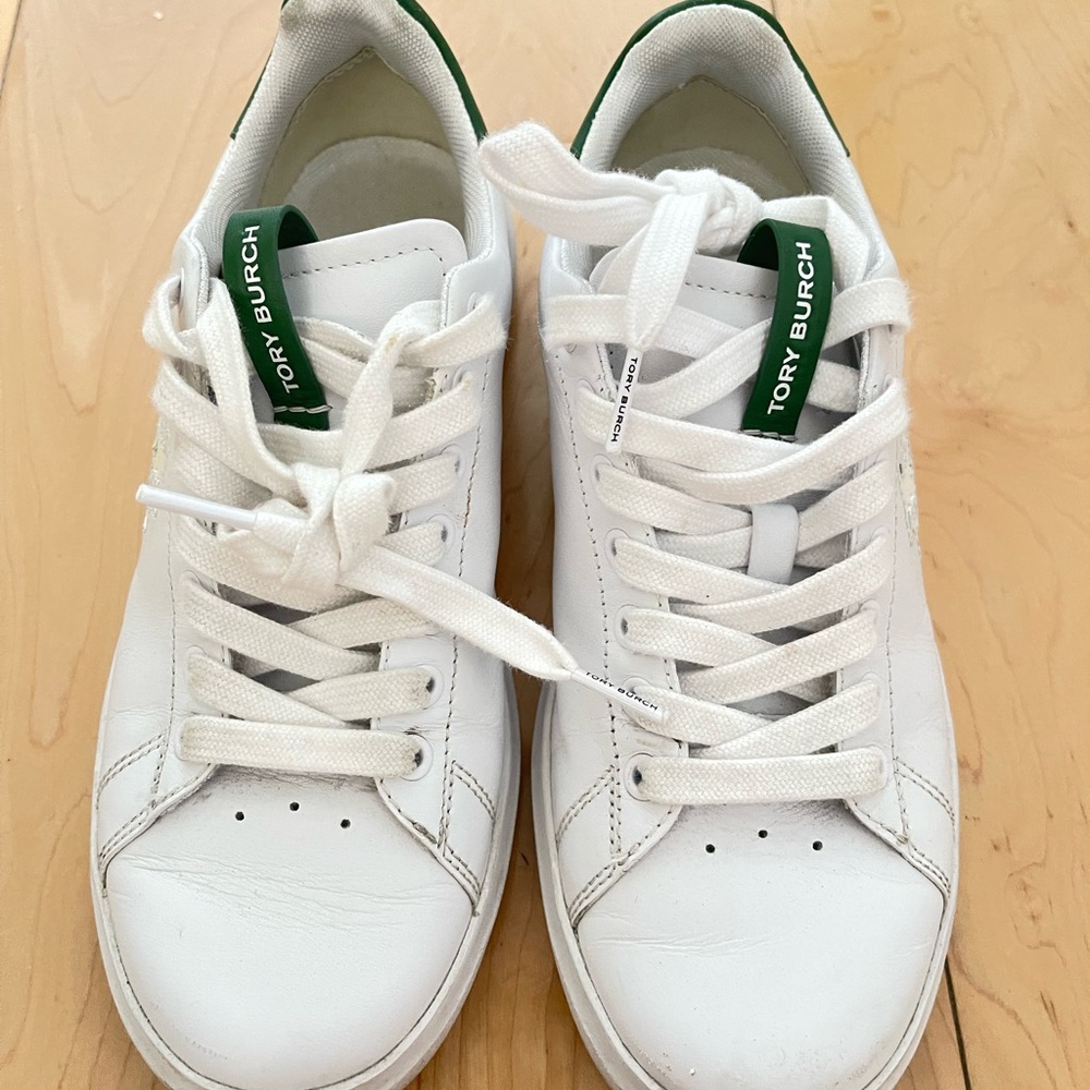 Tory Burch Double T Howell Court Sneaker